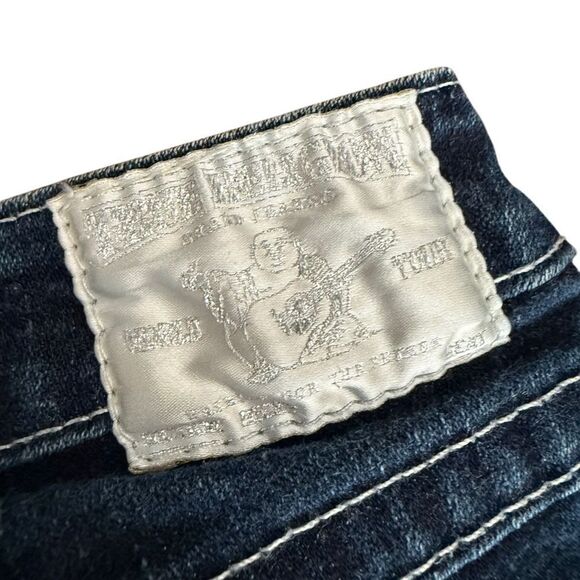 True Religion Becky Jeans Silver Sequin Detail Bootcut Low Rise 29 - Picture 6 of 10